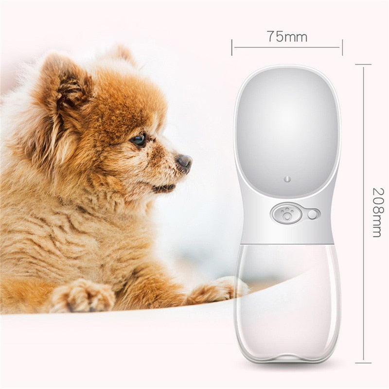 Portable Dog Water Bottle – Leak Proof Travel Water Cup for Pets
