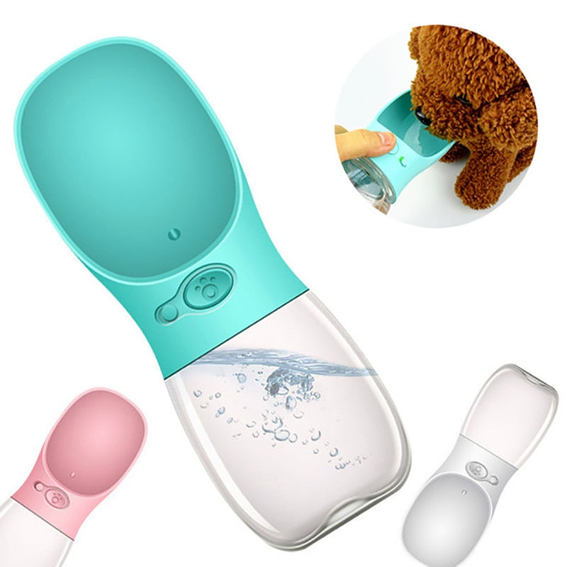 Portable Dog Water Bottle – Leak Proof Travel Water Cup for Pets